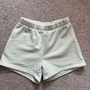 TNA Green  Athletic Shorts Elastic Waistband Soft Fabric